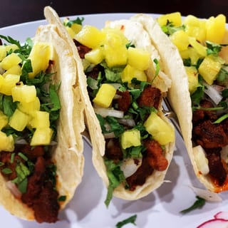 Al Pastor Hawaino Taco
