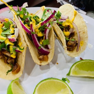 Chicharron Acevichado Taco